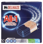 DELHAIZE ALL IN 1 VAATWASTABLETTEN DELHAIZE ALL IN 1 VAATWASTABLETTEN