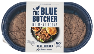 THE BLUE BUTCHER BLUE BURGER THE BLUE BUTCHER BLUE BURGER