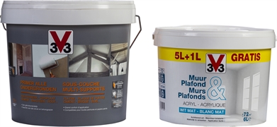 V33 MUUR & PLAFOND ACRYL MAT V33 MUUR & PLAFOND ACRYL MAT