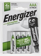 ENERGIZER RECHARGE POWER PLUS AAA 700 MAH ENERGIZER RECHARGE POWER PLUS AAA 700 MAH