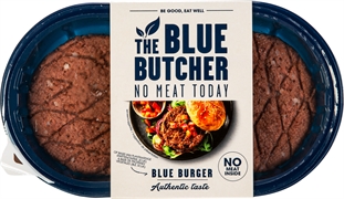 THE BLUE BUTCHER BLUE BURGER THE BLUE BUTCHER BLUE BURGER