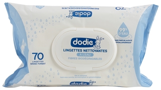 DODIE LINGETTES NETTOYANTES À L'EAU DODIE LINGETTES NETTOYANTES À L'EAU