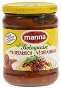 MANNA BOLOGNAISE VEGETARISCH MANNA BOLOGNAISE VEGETARISCH