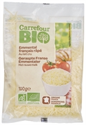 CARREFOUR BIO GERASPTE FRANSE EMMENTALER CARREFOUR BIO GERASPTE FRANSE EMMENTALER