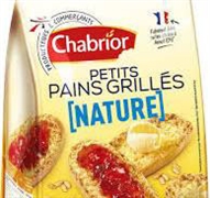 CHABRIOR (INTERMARCHÉ) PETITS PAINS GRILLÉS NATURE
