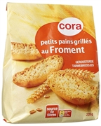 CORA GEROOSTERDE TARWEBROODJES