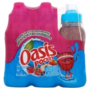 OASIS MINI APPEL ZWARTE BES FRAMBOOS SMAAK