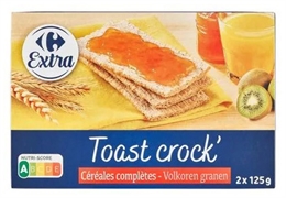 CARREFOUR EXTRA TOAST CROCK' VOLKOREN GRANEN