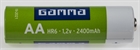 GAMMA OPLAADBARE BATTERIJ AA NIMH 2400 MAH