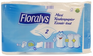 FLORALYS (LIDL) KEUKENPAPIER 2 LAGIG