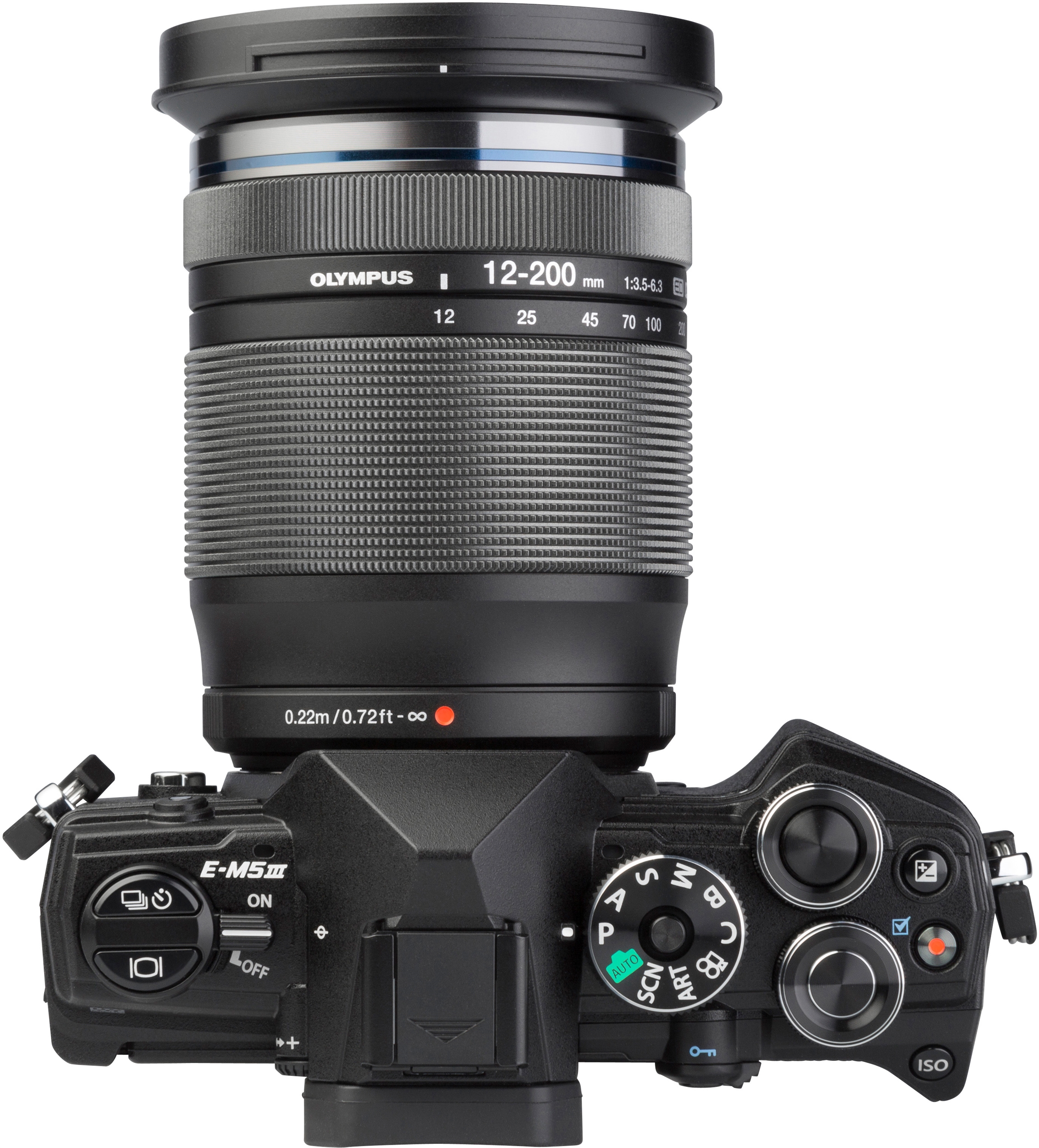 OLYMPUS OM-D E-M5 MARK III + M.ZUIKO DIGITAL ED 12-200