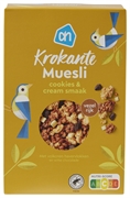 AH (ALBERT HEIJN) KROKANTE MUESLI COOKIES & CREAM SMAAK