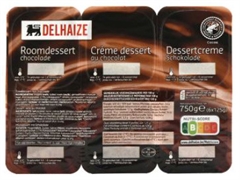 DELHAIZE ROOMDESSERT CHOCOLADE