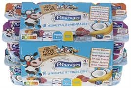 PÂTURAGES (INTERMARCHÉ) 16 YAOURTS AROMATISÉS