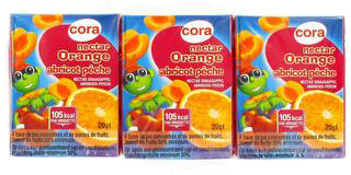 CORA SINAASAPPEL-PERZIK-ABRIKOOS