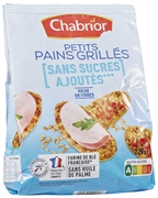 CHABRIOR (INTERMARCHÉ) PETITS PAINS GRILLÉS SANS SUCRES A JOUTÉS