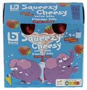 BONI SELECTION (COLRUYT) SQUEEZY CHEEZY VERSE KAAS MET FRUIT