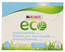 DELHAIZE ECO VAATWASTABLETTEN ALLES IN 1