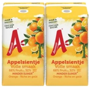 APPELSIENTJE APPELSIENTJE VOLLE SMAAK MINDER SUIKER