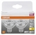 OSRAM SPOT LED OSRAM STAR MR16 WARM WIT GU5.3 3,8W 2 STUKS