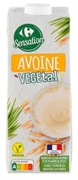 CARREFOUR HAVER VEGETAL BRON VAN CALCIUM, VEZELS EN VITAMINEN B2, B12 & D. ARM AAN VERZADIGDE VETTEN.