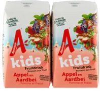 APPELSIENTJE KIDS FRUITDRINK APPEL EN AARDBEI