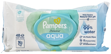 PAMPERS HARMONIE AQUA 0% PLASTIC