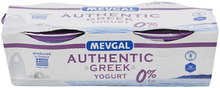 MEVGAL AUTHENTIC GREEK YOGURT 0% FAT