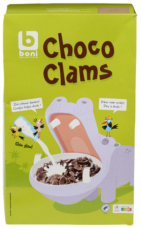 BONI SELECTION (COLRUYT) GRANEN MET CHOCOLADE, VERRIJKT MET VITAMINES ...
