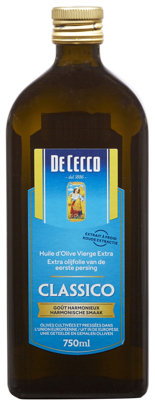 DE CECCO CLASSICO - EXTRA OLIJFOLIE VAN DE EERSTE PERSING test en ...
