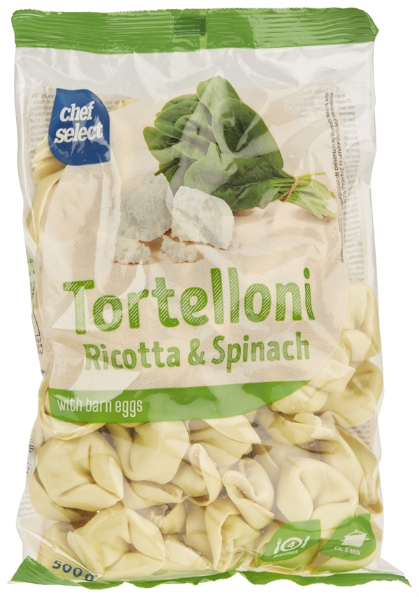 CHEF SELECT (LIDL) TORTELLONI RICOTTA & SPINACH test en review