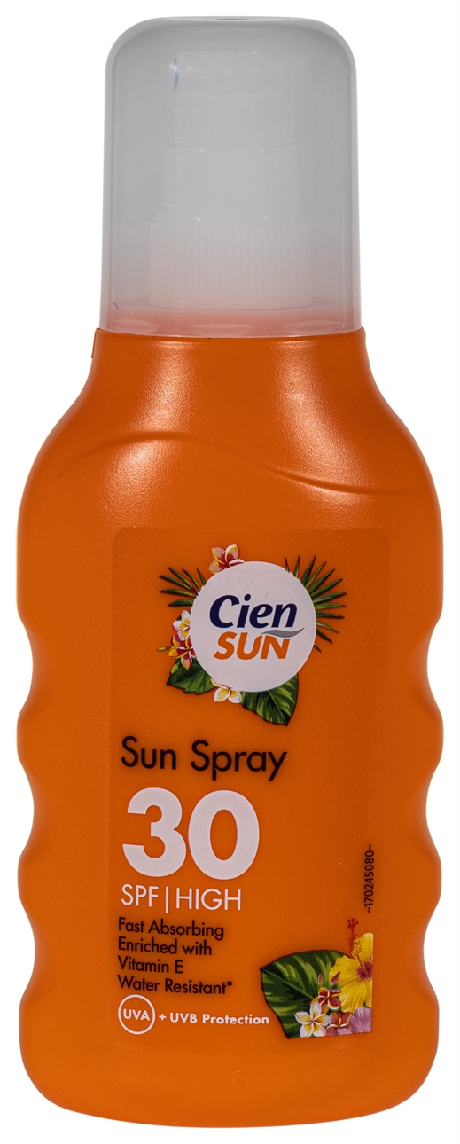 CIEN (LIDL) SUN SPRAY SPF 30 test en review Test Gezond